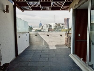 Casa en renta con Roof Garden en Narvarte CDMX.