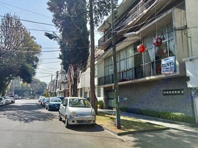 Casa en renta con Roof Garden en Narvarte CDMX.